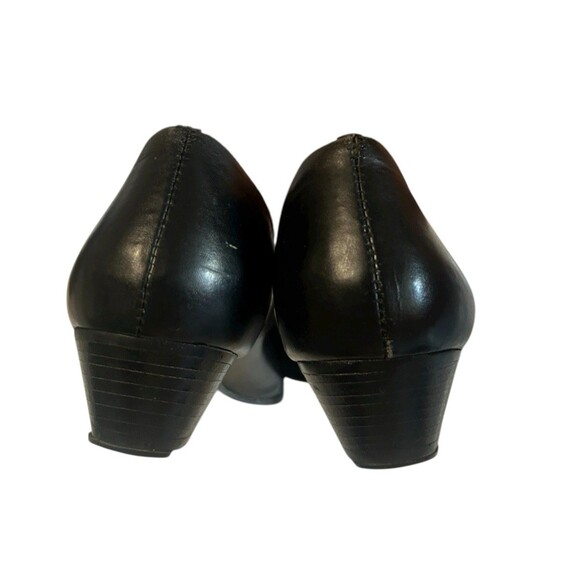 Wild Pair Vintage BlackLeather Women’s 8.5B Western Mules Booties Pointed Y2K - Picture 11 of 13